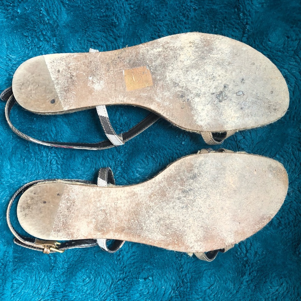 Authentic Burberry Pre-owned strapped espadrilles sandals - Picture 2 of 14